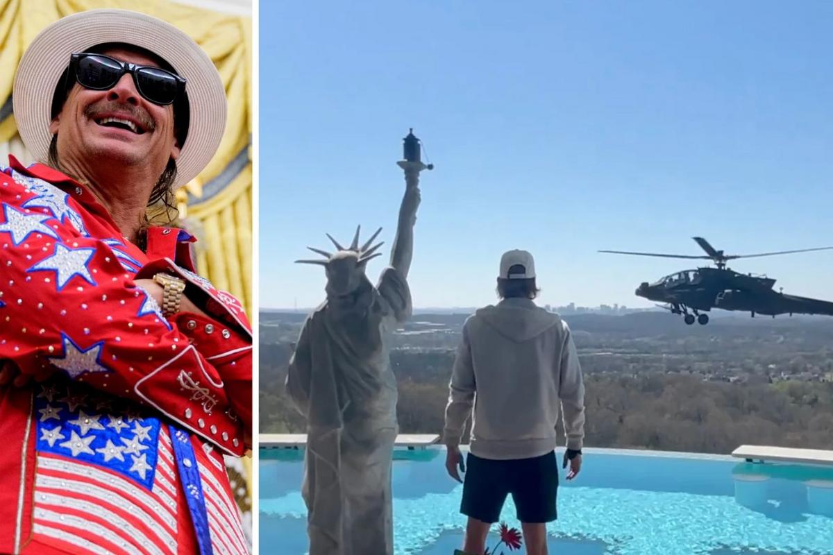 Army Suspends Helicopter Crews After Flight to Kid Rock's House