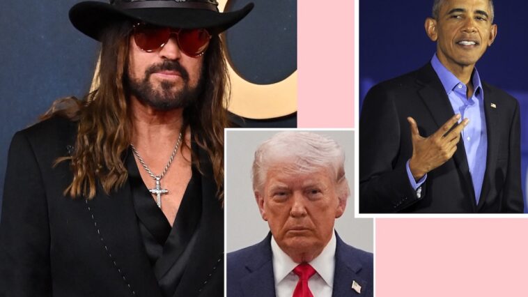 Billy Ray Cyrus Explains Why He Performs For Presidents Of Both Political Parties - Are U Feeling This Take??