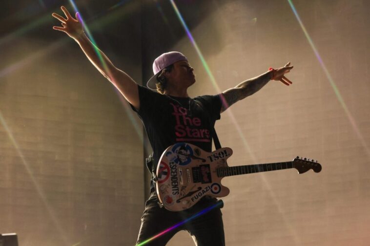 Blink-182's Tom DeLonge Showed 'Dead Alien' Pic At Wedding
