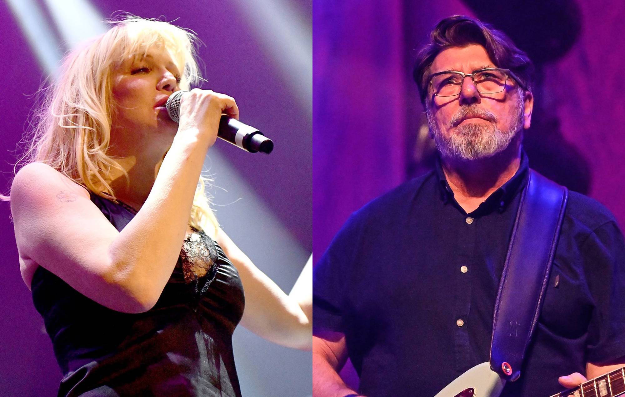 Courtney Love says upcoming solo album has Echo & The Bunnymen guitarist Will Sergeant "shredding": "Dreams come true, man"