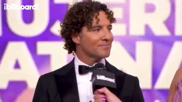 David Bisbal Teases New Album & New Latin American Tour, Talks “Vivir Así Es Morir De Amor” | Billboard Latin Women in Music 2026