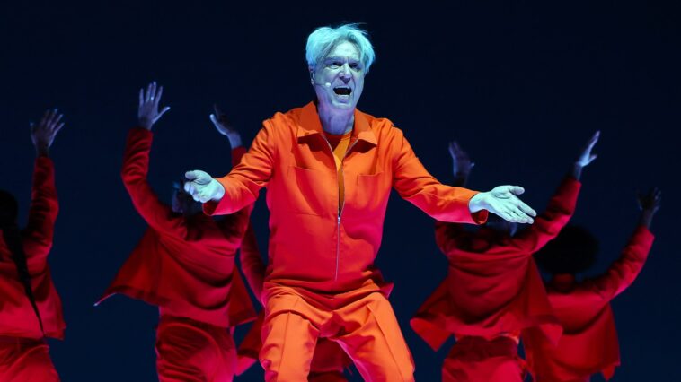 David Byrne's Performance Burned Down the House
