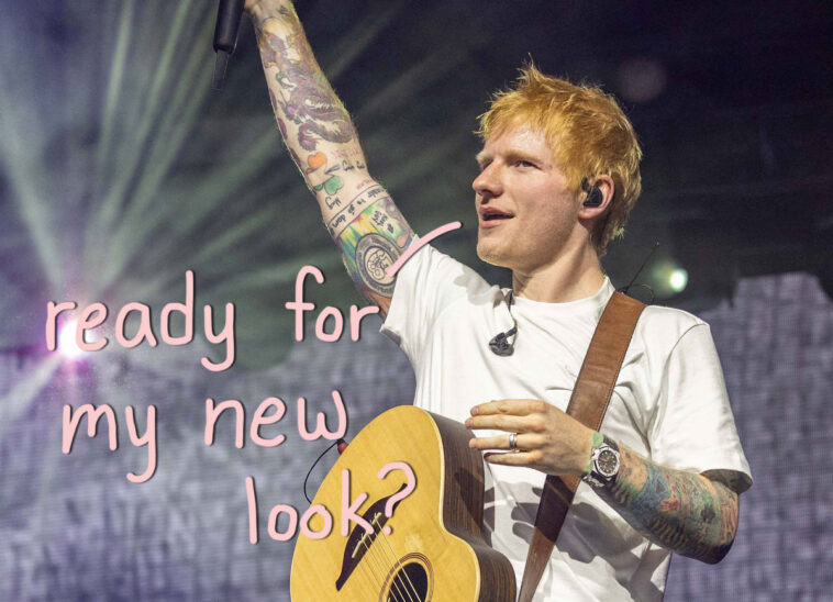 Ed Sheeran Makes HUGE Appearance Change - LOOK!