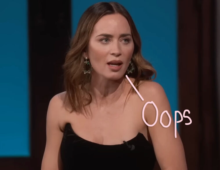 Emily Blunt Faces Intense Backlash Over ‘Awful’ & ‘Out Of Touch’ Career Advice! 