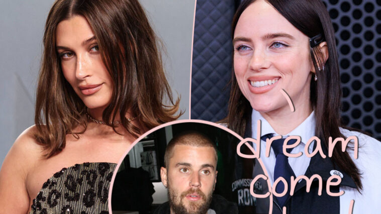 Fans Go Crazy For Hailey Bieber's Support Of Billie Eilish During Justin's One Less Loney Girl Moment At Coachella: 'A Girl's Girl'