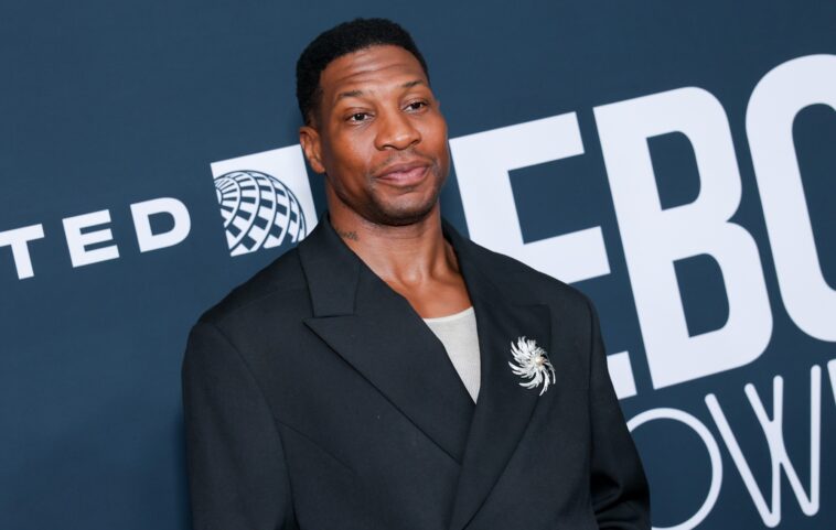Jonathan Majors fell through a window on set of 'Daily Wire' action film, producers say they "don’t negotiate with communists" after crew strike