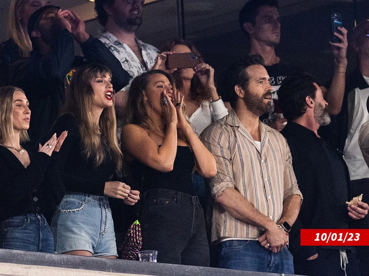 taylor swift blake lively ryan reynolds getty