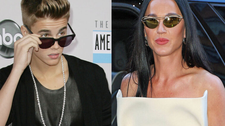 Katy Perry Called Out Over Resurfaced Video Groping Justin Bieber & Kissing Uncomfortable 14-Year-Old Fan!