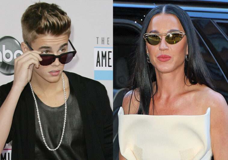 Katy Perry Called Out Over Resurfaced Video Groping Justin Bieber & Kissing Uncomfortable 14-Year-Old Fan!