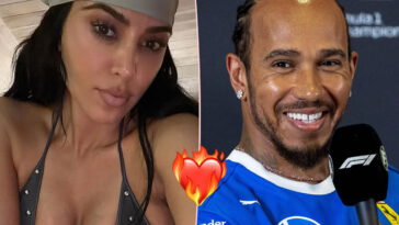 Kim Kardashian & Lewis Hamilton Go Instagram Official In The Flashiest Of Ways! Look!