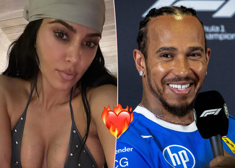 Kim Kardashian & Lewis Hamilton Go Instagram Official In The Flashiest Of Ways! Look!