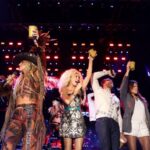 Lainey Wilson Brings Riley Green On Stage After His Stagecoach Set Cut