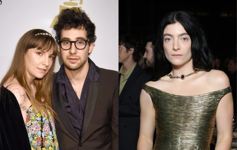 Lena Dunham says she felt "like a ghost" while dating Jack Antonoff, seemingly referencing his relationship with "teen pop star" Lorde