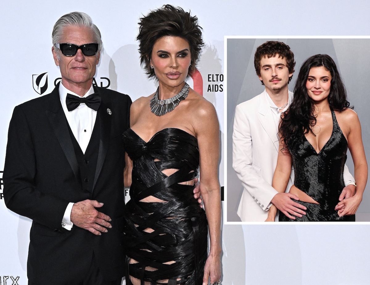 Lisa Rinna & Hubby Harry Hamlin Recreate Timothée Chalamet & Kylie Jenner's Beach Pics!