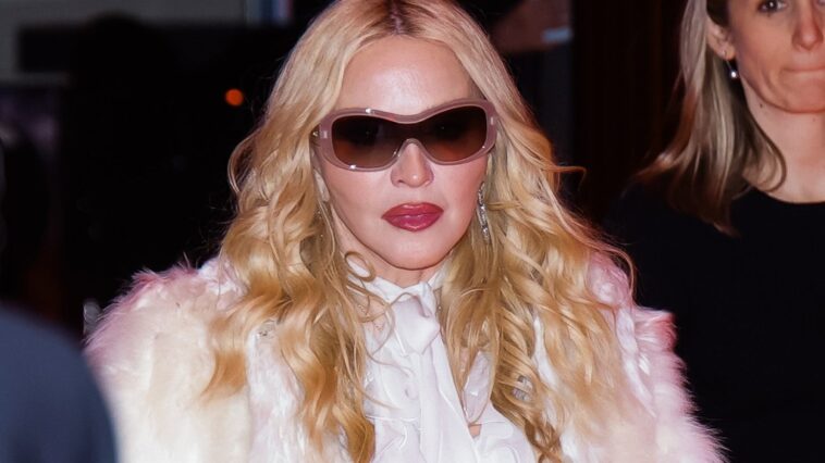 Madonna & Geena Davis Reunite at Coachella, Pose for Backstage Photo