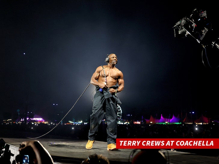 Terry crews at Coachella getty