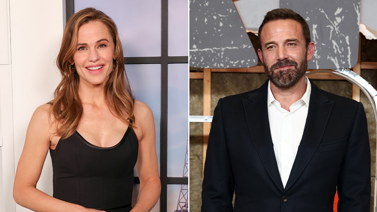 Jennifer Garner and Ben Affleck standing together