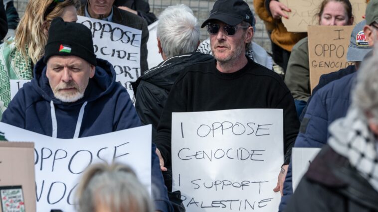 Massive Attack's Robert Del Naja among more than 500 arrested at Palestine Action protest