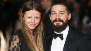 Mia Goth is reportedly aware of ex Shia LaBeouf's struggles "but there is nothing she can do to help him"