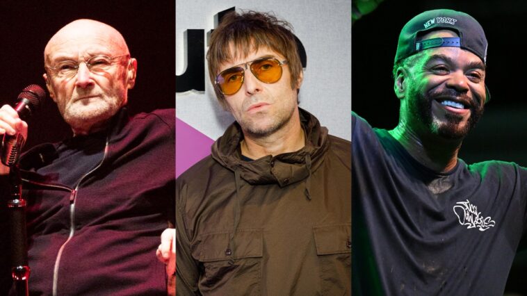 Oasis, Wu-Tang Clan, Phil Collins, Lead Rock and Roll Hall 2026 Class