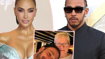 Oh, No! Lewis Hamilton’s Mom Is NOT Supportive Of Kim Kardashian Romance: REPORT