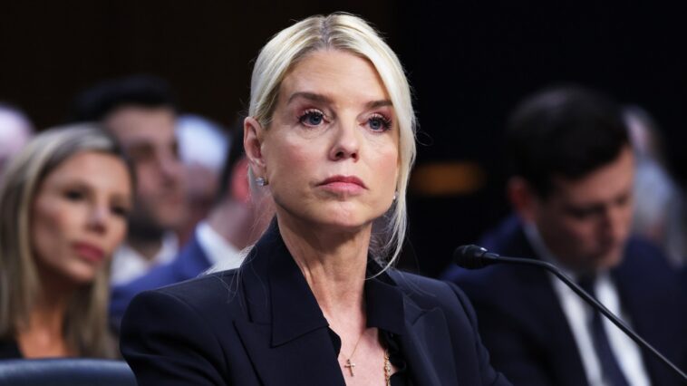 Pam Bondi Attempts to Duck Congressional Epstein Testimony
