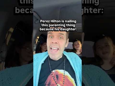 Perez Hilton Is Nailing This Parenting Thing Because His Daughter:
