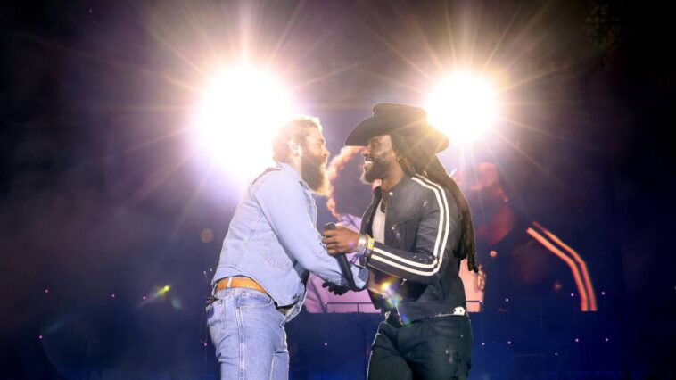 Post Malone Closes Stagecoach With Shaboozey, Braxton Keith