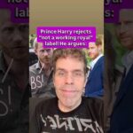 Prince Harry Rejects “Not A Working Royal” Label! He Argues: