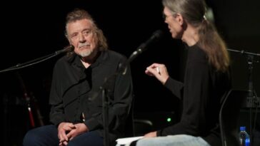 Robert Plant Visits Spillers for Record Store Day 2026