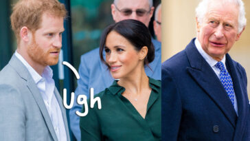Royal Family Have Put Mending Rift With Prince Harry & Meghan Markle 'On The Back Burner' - Here's Why!