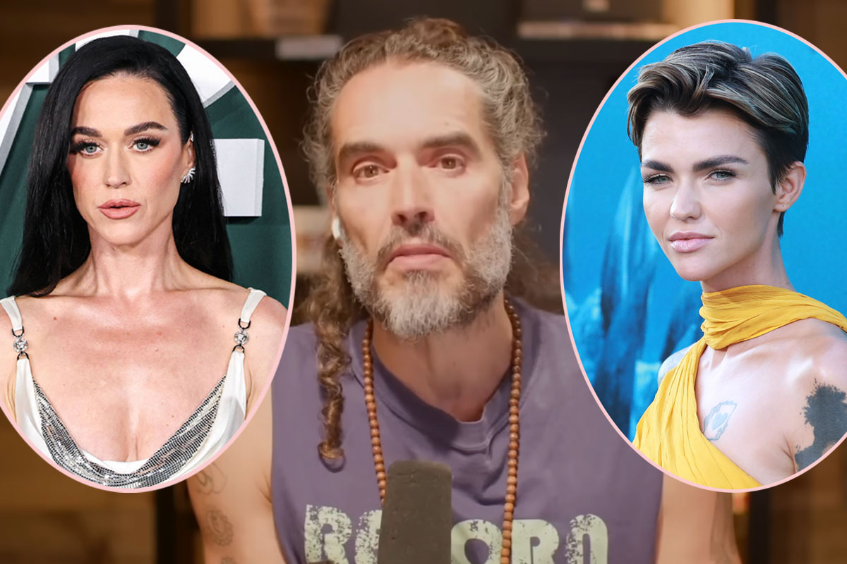 Russell Brand Comments On Ruby Rose's Sexual Assault Allegations Against His Ex-Wife Katy Perry!