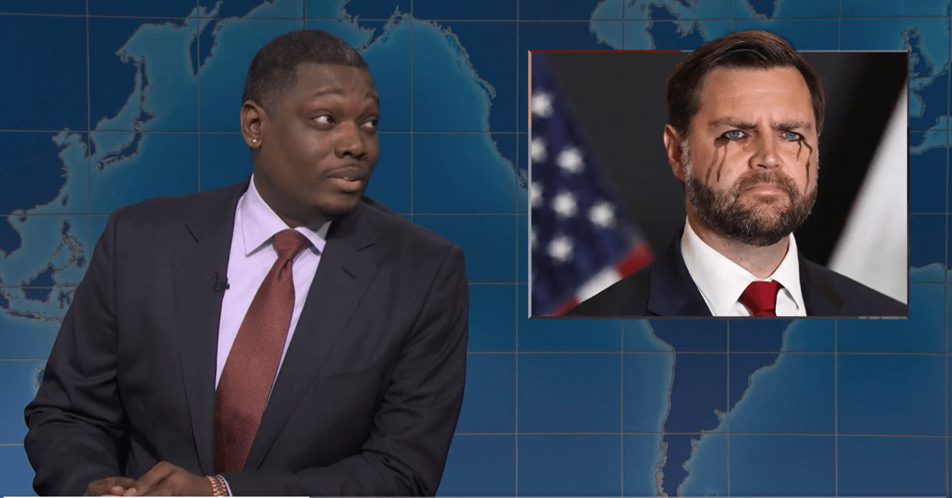 'SNL' Weekend Update Roasts JD Vance for Failed Iran Deal, 'Weird' Wife Comments