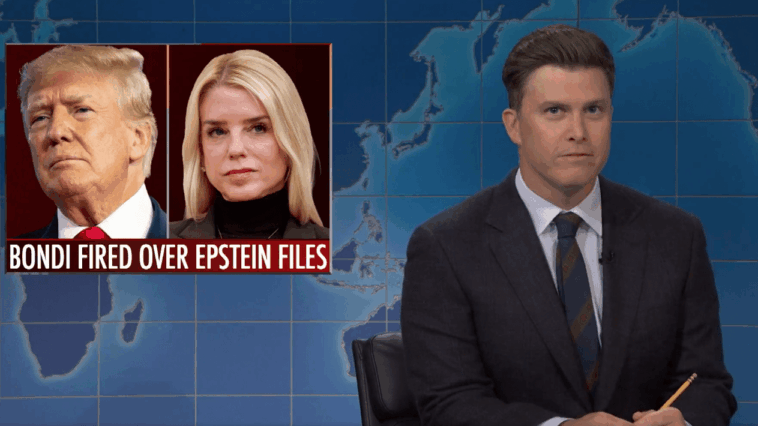 'SNL' Weekend Update Roasts Pam Bondi, JD Vance's Catholicism