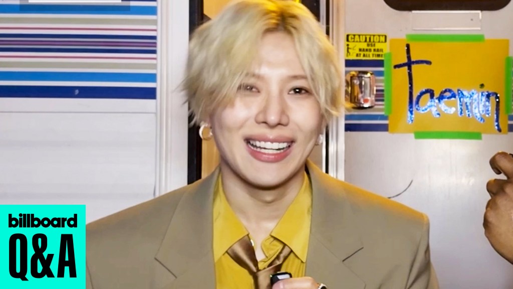 TAEMIN On Being First Male K-Pop Soloist at Coachella & More