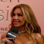 Thalia Teaches Drew Afualo How to Dance Cumbia |  Billboard Women In Music 2026