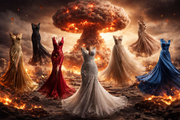 TikToker Goes Viral After Recommending Everyone Have A Glamorous 'Death Dress' Ready Since 'We're All Gonna Get Nuked Soon'