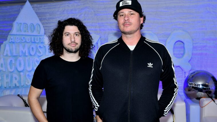Tom DeLonge showed Trent Reznor a “dead alien” photo at Foo Fighters drummer Ilan Rubin's wedding