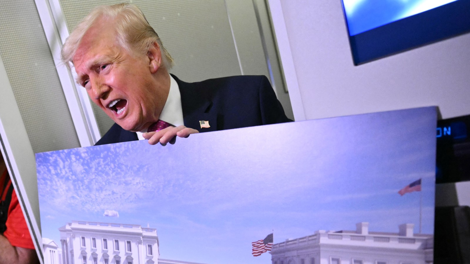 Trump Rages After Judge Blocks White House Ballroom Construction