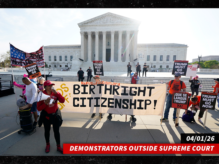 Demonstrators outside Supreme Court getty sub