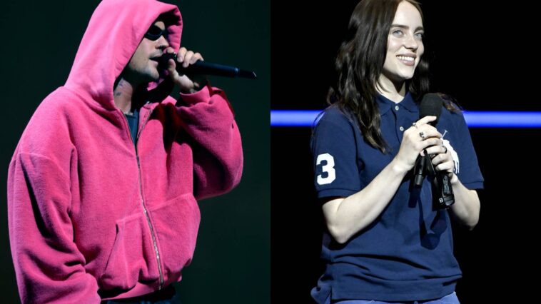 Watch Justin Bieber bring out Billie Eilish as his 'One Less Lonely Girl' at weekend two of Coachella