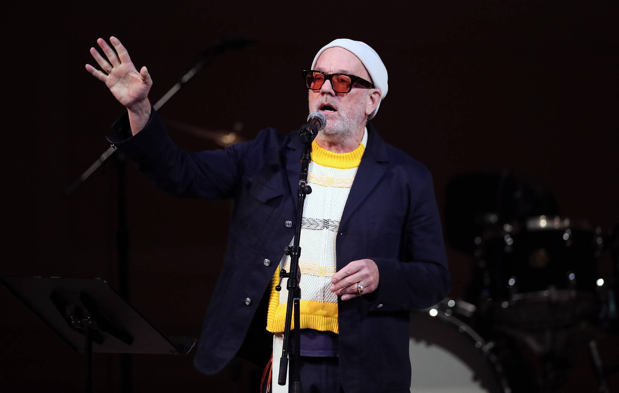 Watch R.E.M.'s Michael Stipe perform soulful new solo song 'The Rest Of Ever' on 'Colbert'