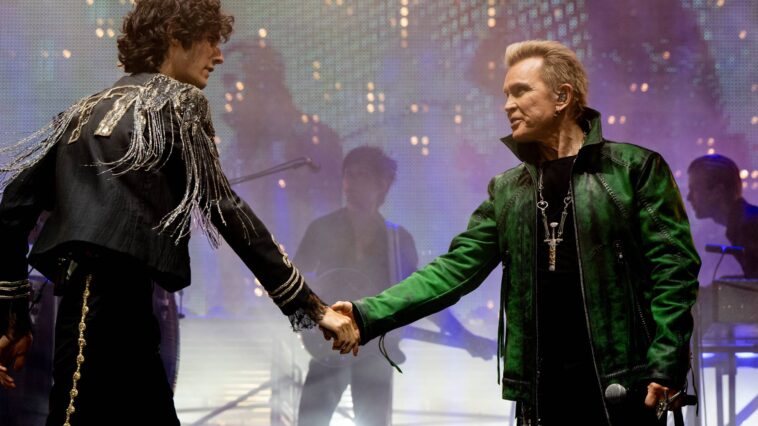 Watch Sombr joined by Billy Idol for 'Eyes Without A Face' at Coachella