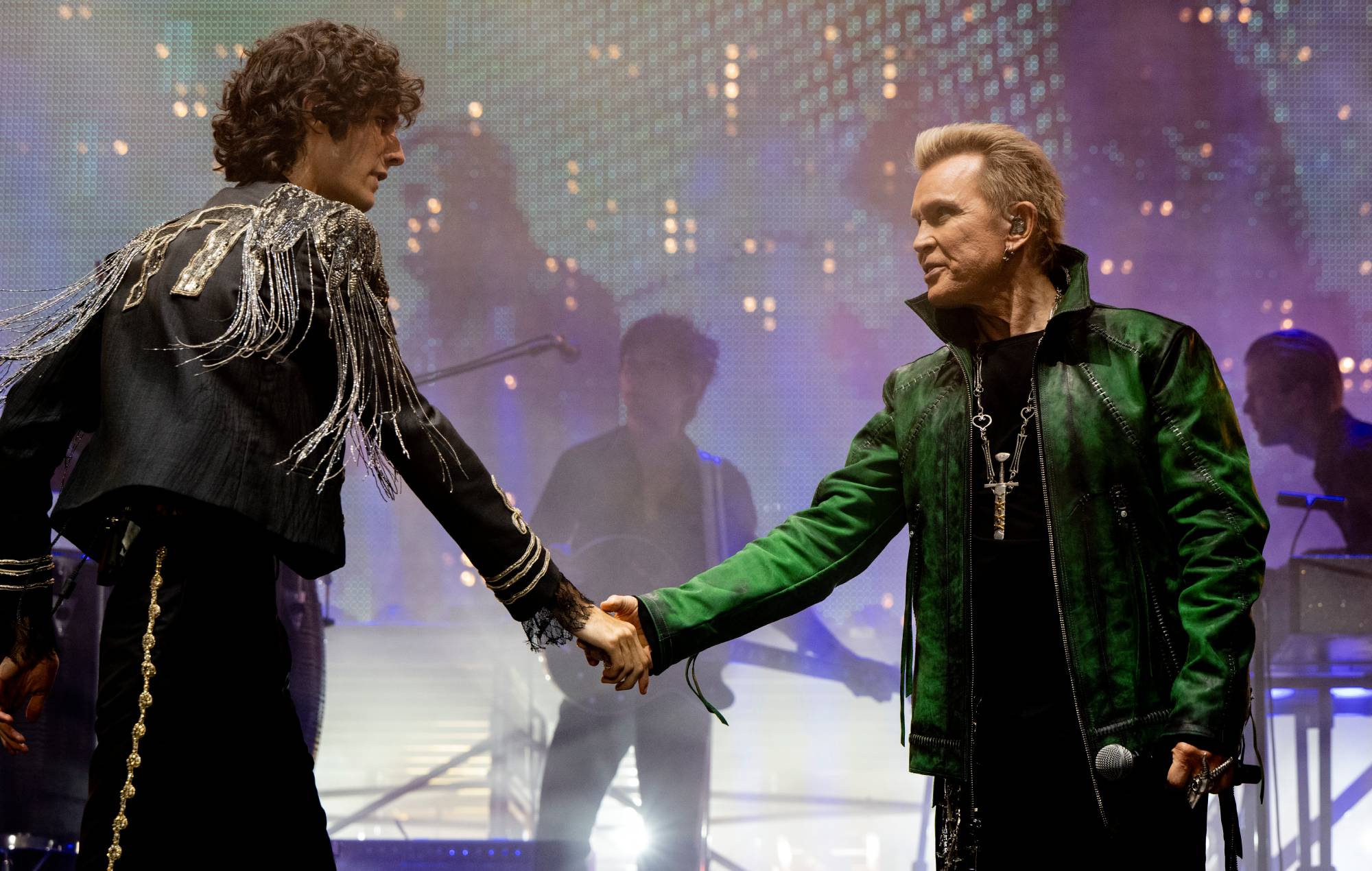 Watch Sombr joined by Billy Idol for 'Eyes Without A Face' at Coachella