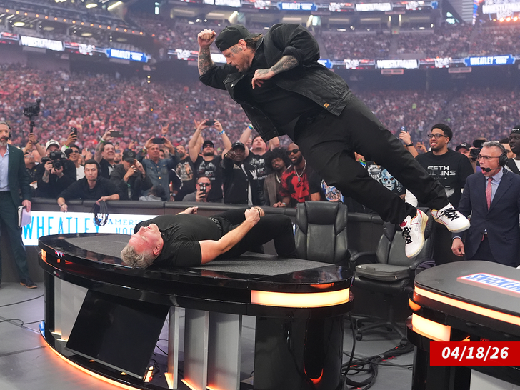 jelly roll pat mcafee wrestlemania sub getty