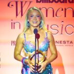 Zara Larsson Accepts the Breakthrough Award