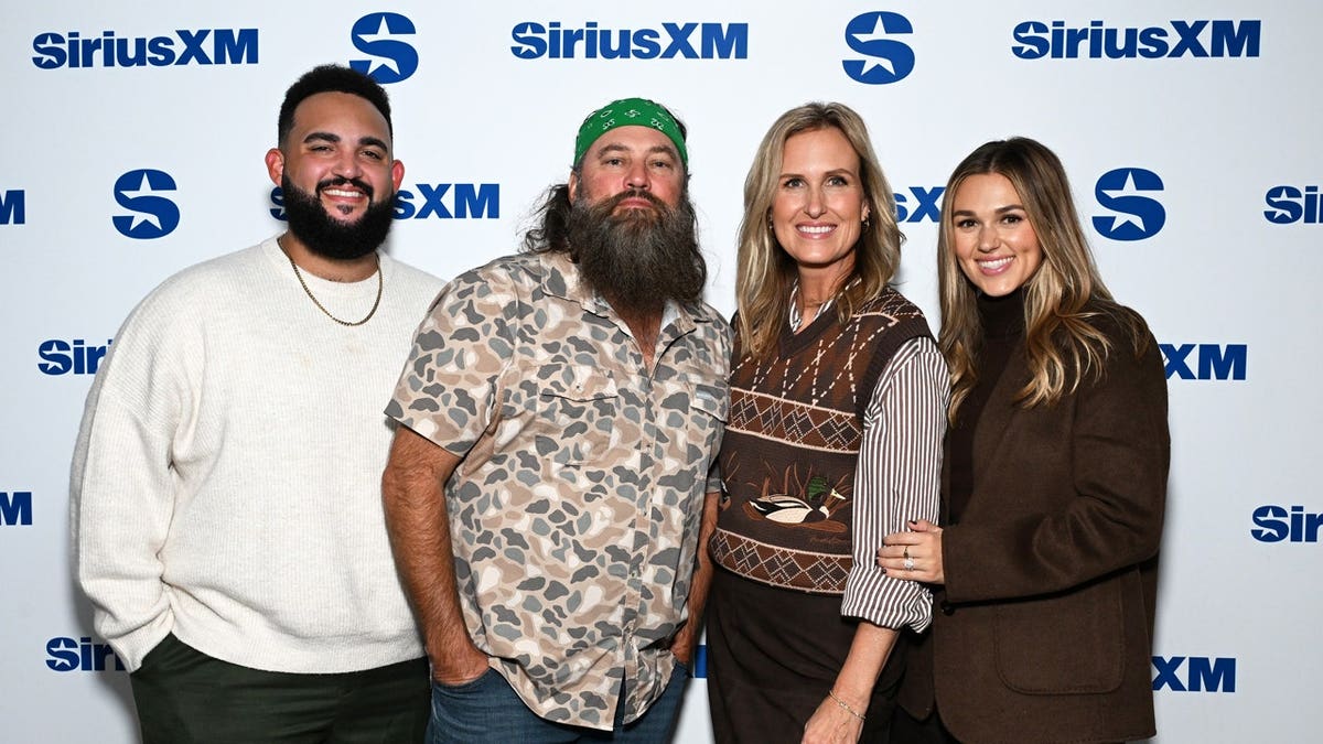 The Robertson family from "Duck Dynasty"