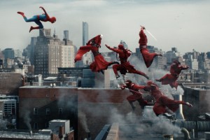 Spider-Man battles The Hand in Columbia Pictures SPIDER-MAN™: BRAND NEW DAY.