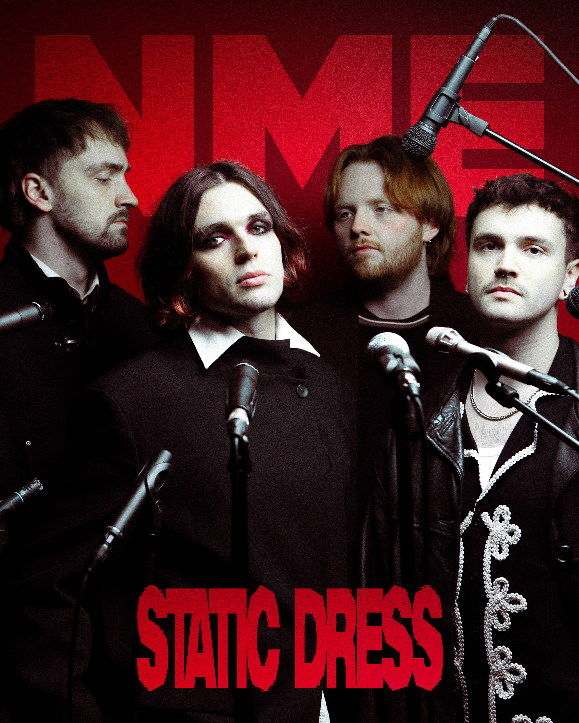 Static Dress on The Cover of NME (2026), photo by Olli Appleyard
