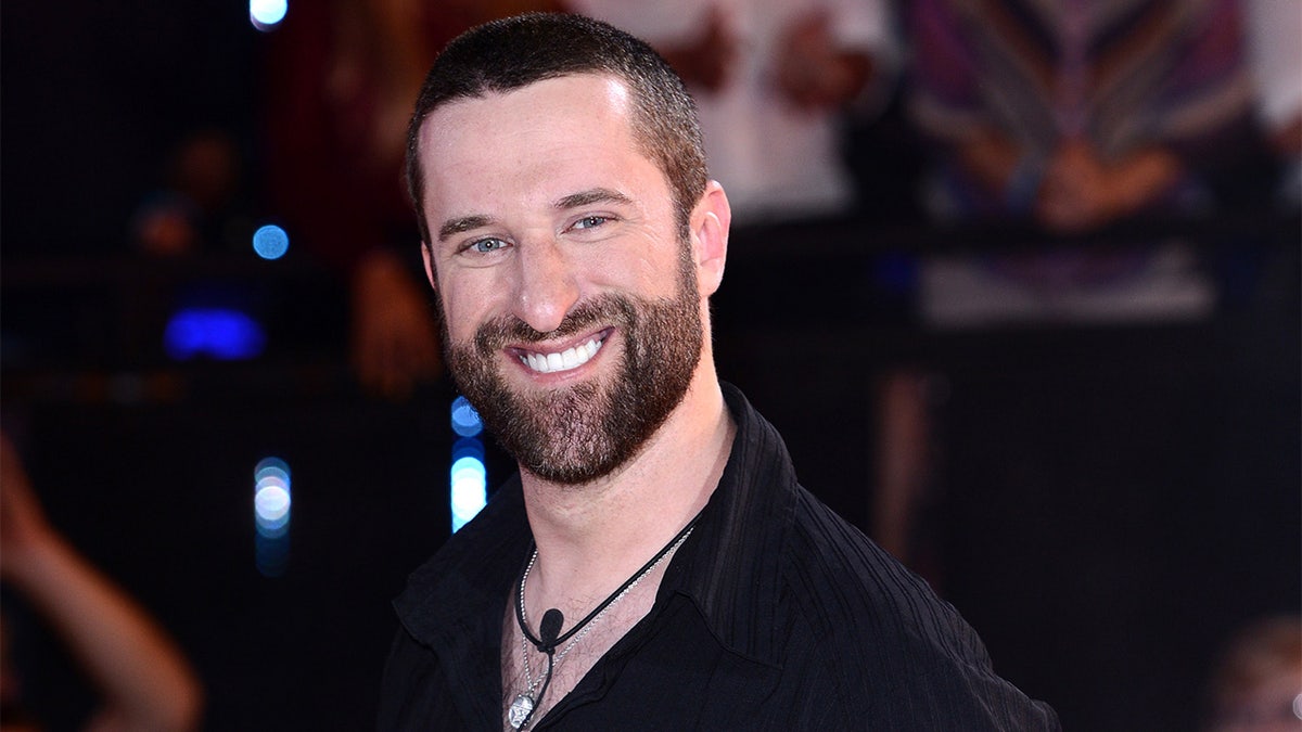 Dustin Diamond entering the Celebrity Big Brother House at Elstree Studios
